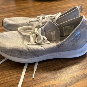 New Balance Light Gray Athletic Shoes